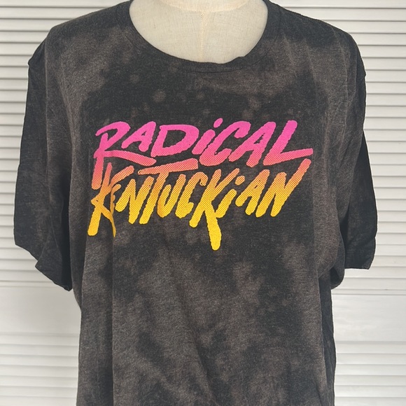 KY FOR KY | “Radical Kentuckian” Acid Washed Tee - Picture 2 of 5